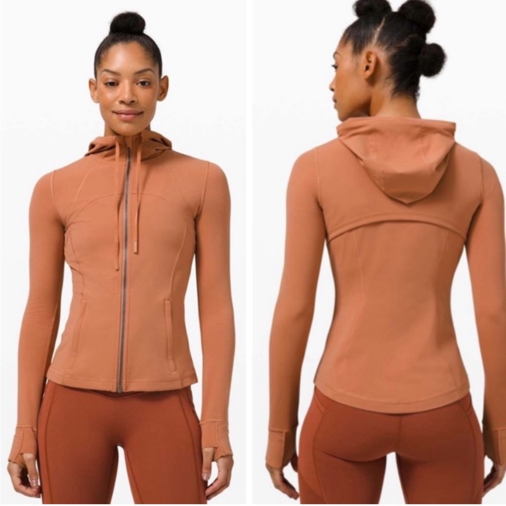 Hooded Define Jacket Mesh Vent Nulu - Desert Rose